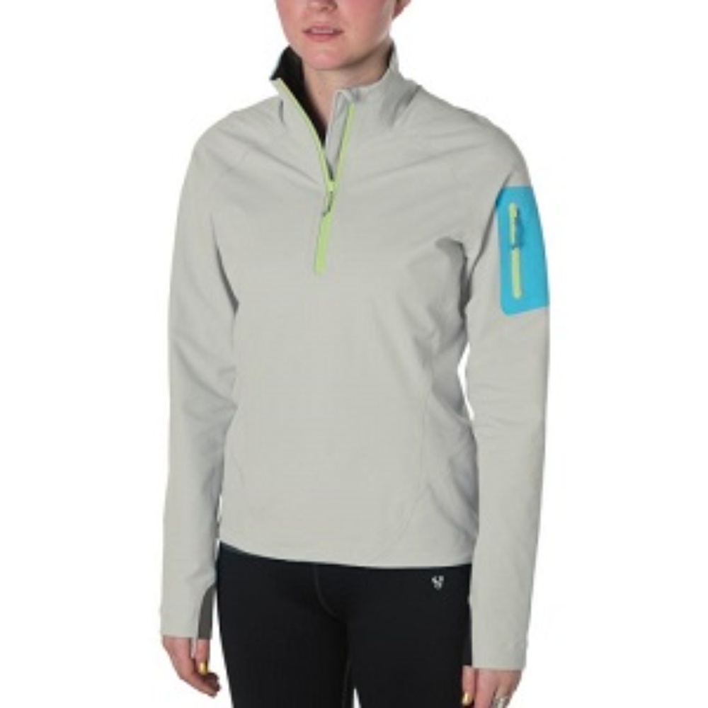 NWT Microlith Softshell Pullover Sporty Top Large